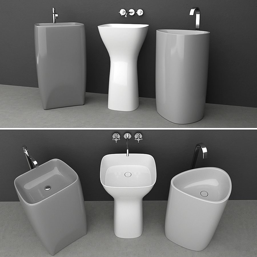 Washbasin set